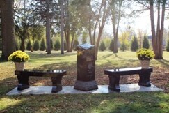 OMC Perinatal Loss Monument at Rochester's Oakwood Cemetery